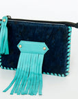 American Darling ADBGD168 Coin Purse Hair-On Genuine Leather Women Bag Western Handbag Purse