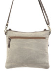 OHLAY KB131 Cross Body Upcycled Wool Upcycled Canvas Hair-On Genuine Leather women bag western handbag purse