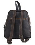 OHLAY KB143 Backpack Upcycled Canvas Hair-On Genuine Leather women bag western handbag purse