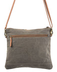 OHLAY KB153 Cross Body Upcycled Wool Upcycled Canvas Hair-On Genuine Leather women bag western handbag purse