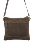 OHLAY KB154 Cross Body Upcycled Wool Upcycled Canvas Hair-On Genuine Leather women bag western handbag purse