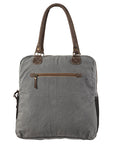 OHLAY KB157 TOTE Upcycled Wool Upcycled Canvas Hair-on Genuine Leather women bag western handbag purse