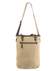 OHLAY KB161 TOTE Hand Tooled Upcycled Wool Upcycled Canvas Hair-on Genuine Leather women bag western handbag purse