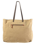 OHLAY KB167 TOTE Upcycled Wool Upcycled Canvas Hair-on Genuine Leather women bag western handbag purse