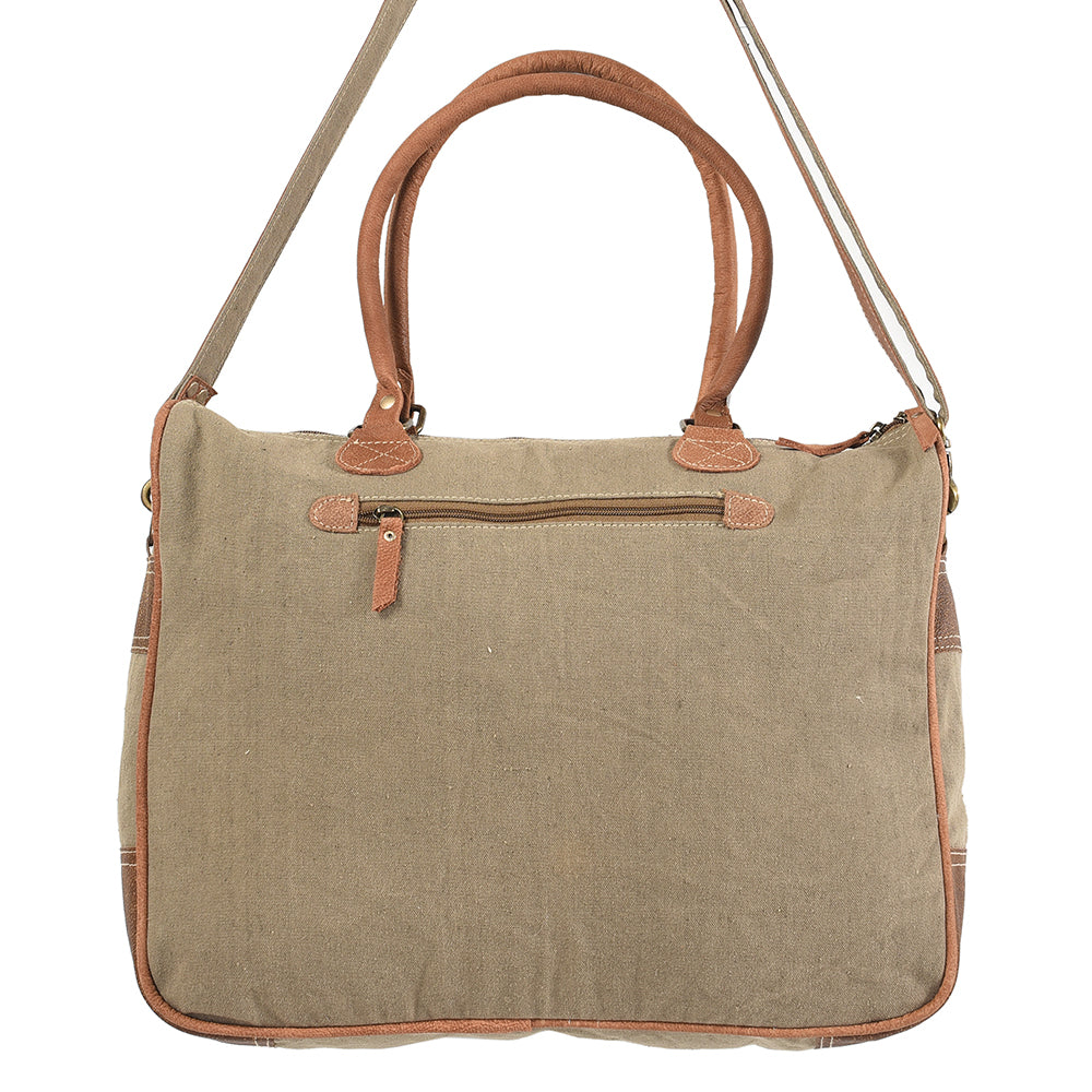 OHLAY KB175 TOTE Upcycled Wool Upcycled Canvas Genuine Leather women bag western handbag purse
