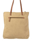 OHLAY KB195 TOTE Upcycled Wool Genuine Leather women bag western handbag purse