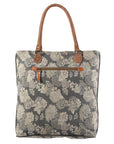 OHLAY KB204 TOTE Upcycled Canvas Genuine Leather women bag western handbag purse