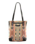 OHLAY KB226 TOTE Upcycled Canvas Genuine Leather women bag western handbag purse