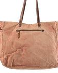 OHLAY KB234 TOTE Upcycled Wool Upcycled Canvas Genuine Leather women bag western handbag purse