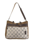 OHLAY KB250 TOTE Upcycled Canvas Genuine Leather women bag western handbag purse