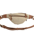 OHLAY KB288 FANNY PACK Upcycled Canvas Hair-on Genuine Leather women bag western handbag purse