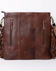 American Darling ADBGA266D Large Crossbody Saddle Blanket Genuine Leather women bag western handbag purse