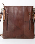 American Darling Messenger Hand Tooled Saddle Blanket Genuine Leather women bag western handbag purse