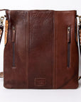 American Darling Messenger Hand Tooled Saddle Blanket Genuine Leather women bag western handbag purse