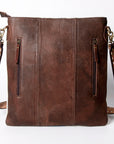 American Darling ADBGA274A Large Crossbody Hand Tooled Saddle Blanket Genuine Leather Women Bag Western Handbag Purse