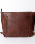 American Darling Messenger Hand Tooled Saddle Blanket Genuine Leather women bag western handbag purse