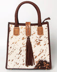 American Darling Tote Hair-On Genuine Leather Women Bag Western Handbag Purse