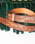 American Darling Messenger Hand Tooled Genuine Leather women bag western handbag purse