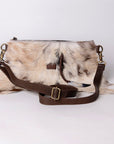 American Darling Hair On Genuine Leather Women Bag Western Handbag Purse
