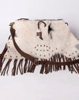 American Darling Hair On Genuine Leather Women Bag Western Handbag Purse