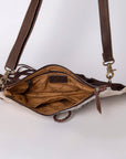 American Darling Hair On Genuine Leather Women Bag Western Handbag Purse