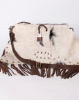 American Darling Hair On Genuine Leather Women Bag Western Handbag Purse
