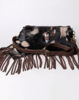 American Darling Hair On Genuine Leather Women Bag Western Handbag Purse