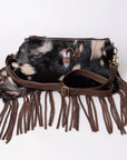 American Darling Hair On Genuine Leather Women Bag Western Handbag Purse