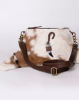 American Darling Cross Body Hair On Genuine Leather women bag western handbag purse