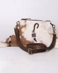 American Darling Cross Body Hair On Genuine Leather women bag western handbag purse