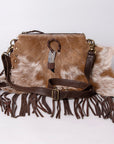 American Darling Cross Body Hair On Genuine Leather women bag western handbag purse
