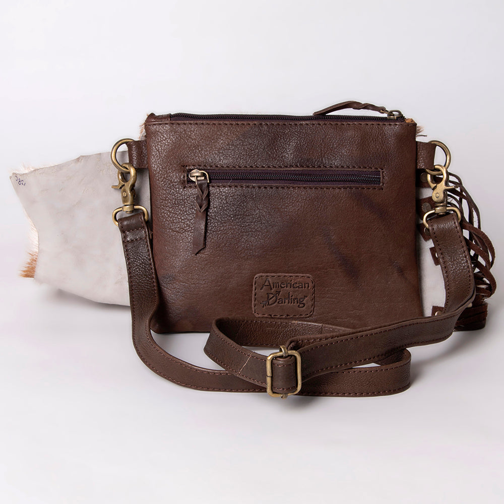 American Darling Cross Body Hair On Genuine Leather women bag western handbag purse