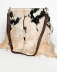 American Darling Cross Body Hair On Genuine Leather women bag western handbag purse