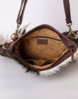 American Darling Cross Body Hair On Genuine Leather women bag western handbag purse