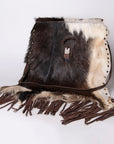 American Darling Cross Body Hair On Genuine Leather women bag western handbag purse