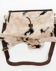 American Darling Cross Body Hair On Genuine Leather women bag western handbag purse