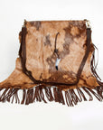 American Darling Cross Body Hair On Genuine Leather women bag western handbag purse