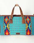 ADBG870B American Darling Hand Tooled Saddle Blanket Genuine Leather Women Bag Western Handbag Purse