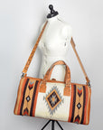 ADBG870C American Darling Hand Tooled Saddle Blanket Genuine Leather Women Bag Western Handbag Purse