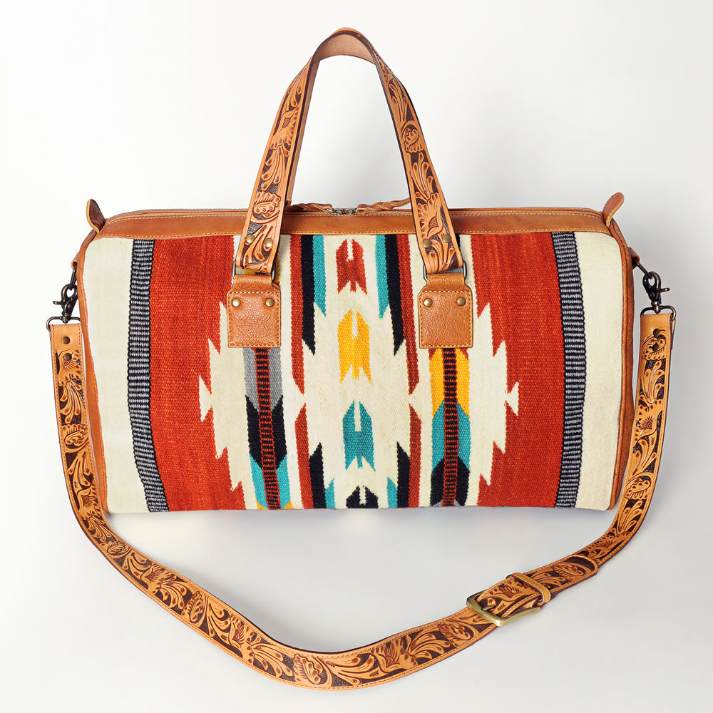 ADBG870E American Darling Saddle Blanket Genuine Leather Women Bag Western Handbag Purse