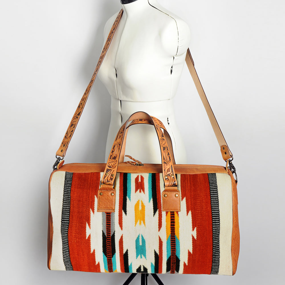 ADBG870E American Darling Saddle Blanket Genuine Leather Women Bag Western Handbag Purse