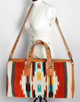 ADBG870E American Darling Saddle Blanket Genuine Leather Women Bag Western Handbag Purse