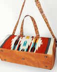ADBG870E American Darling Saddle Blanket Genuine Leather Women Bag Western Handbag Purse