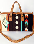 ADBG870F American Darling Saddle Blanket Genuine Leather Women Bag Western Handbag Purse