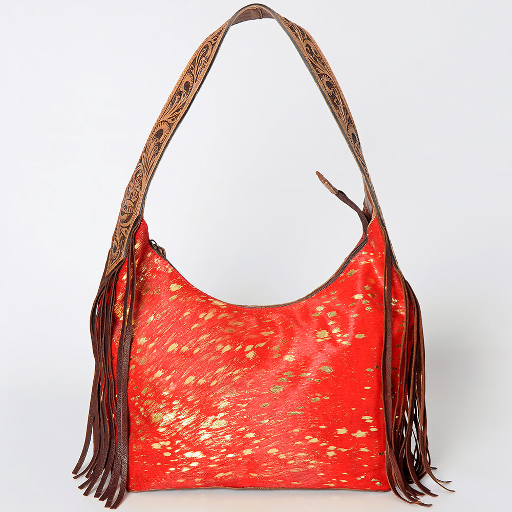 American Darling Hobo Hair On Genuine Leather women bag western handbag purse