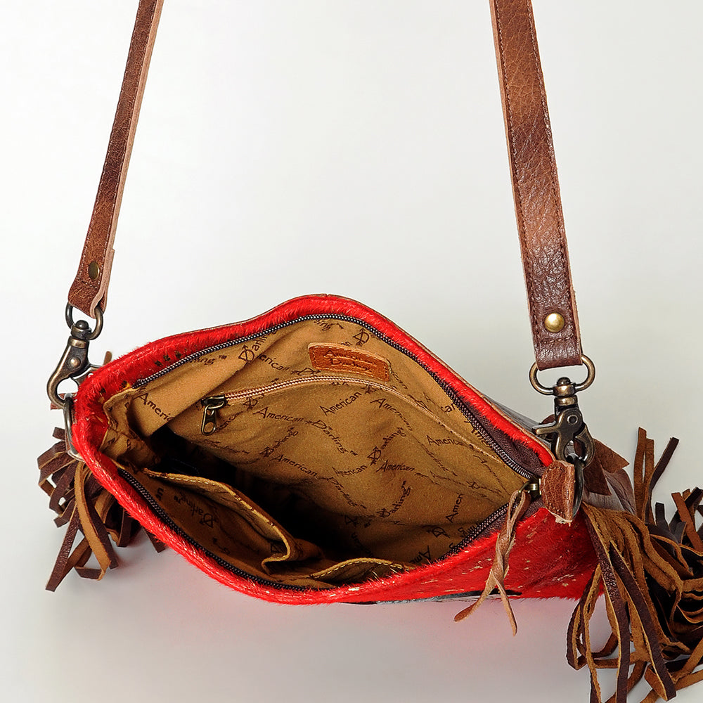 American Darling Hand Tooled Genuine Leather Women Bag Western Handbag Purse