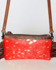 American Darling Small Crossbody Hair On Genuine Leather Women Bag Western Handbag Purse