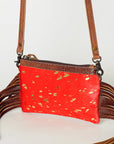 American Darling Small Crossbody Hair On Genuine Leather Women Bag Western Handbag Purse