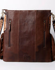 American Darling ADBGA283B Messenger Hand Tooled Saddle Blanket Genuine Leather women bag western handbag purse