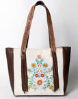 American Darling ADBGA284C Tote Hair-On Genuine Leather Women Bag Western Handbag Purse